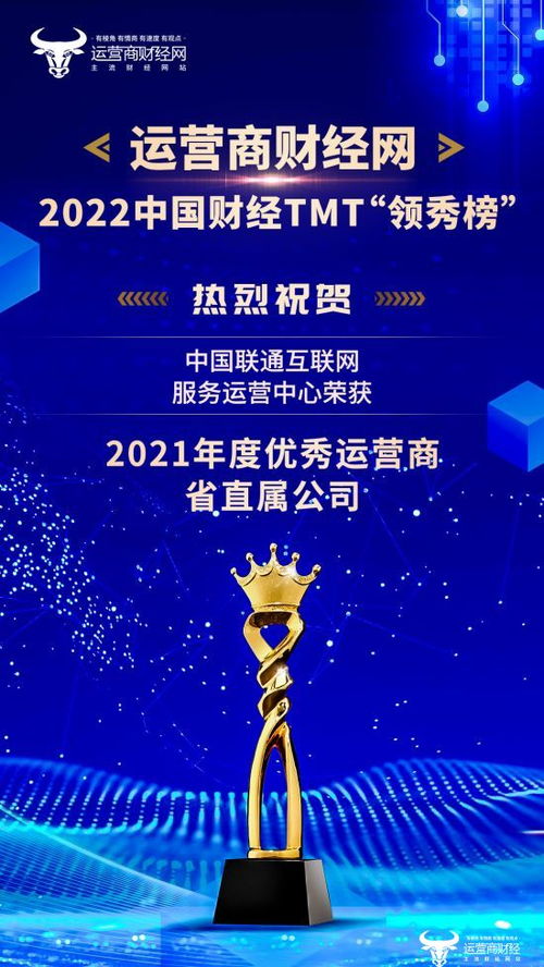 2021年度優(yōu)秀運(yùn)營(yíng)商地市公司獲獎(jiǎng)名單揭曉 中國(guó)聯(lián)通互聯(lián)網(wǎng)服務(wù)運(yùn)營(yíng)中心引領(lǐng)工業(yè)互聯(lián)網(wǎng)數(shù)據(jù)服務(wù)新標(biāo)桿
